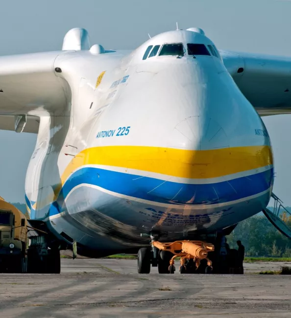 Large cargo plane